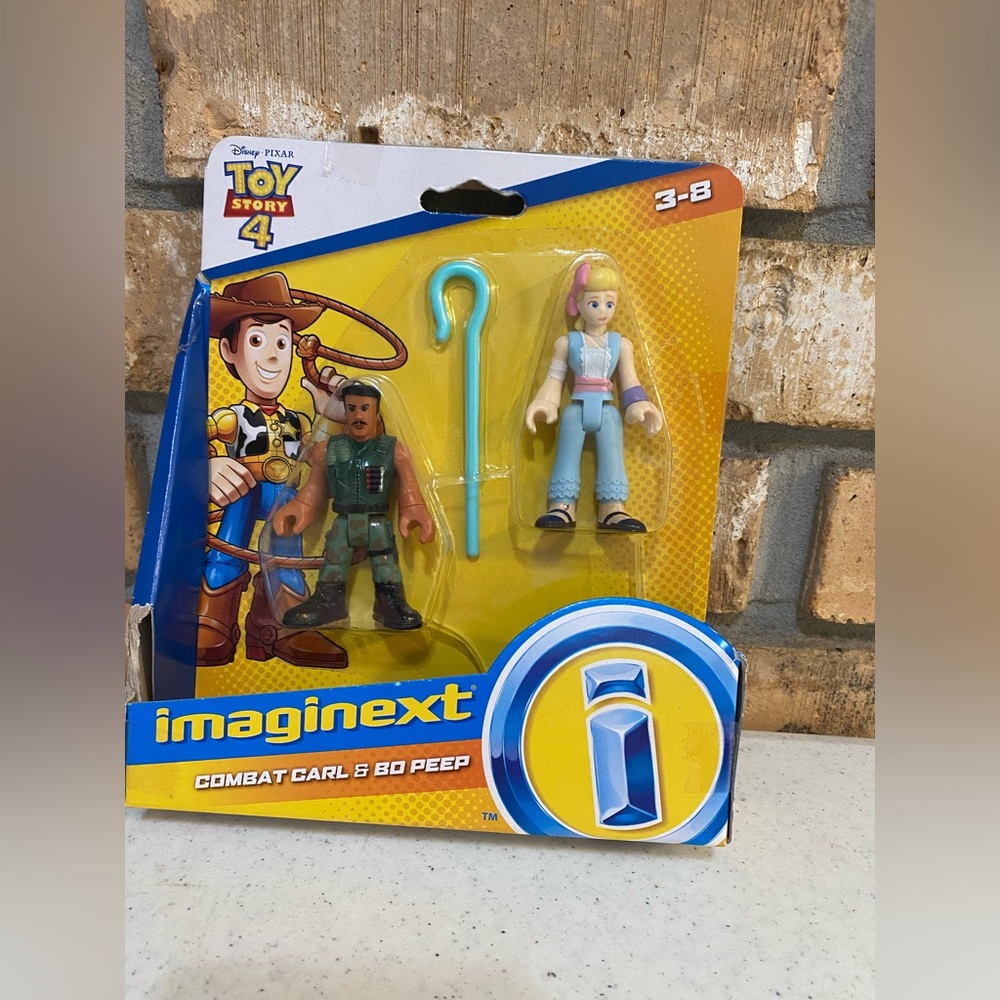 Combat Carl and Bow Peep Toy Story